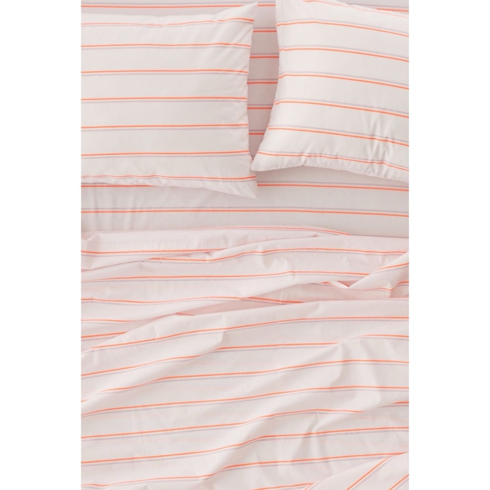 UO Brian Neon Stripe Sheet Set- Twin XL